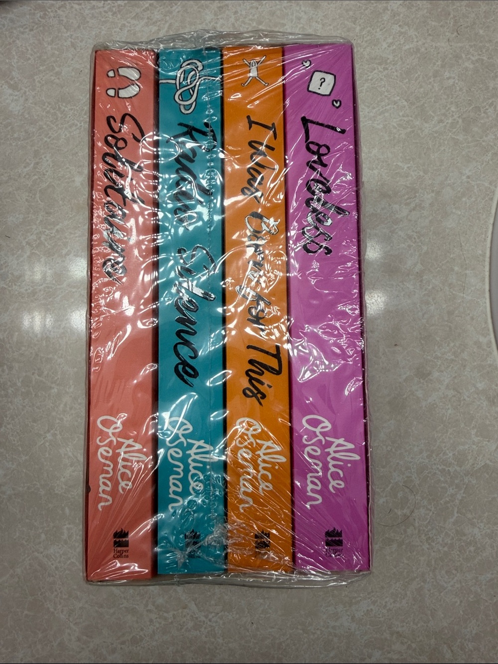 Alice Oseman set of four titles: New in original wrapping.